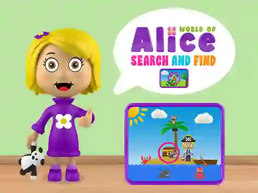 Peli World of Alice Search and Find verkossa