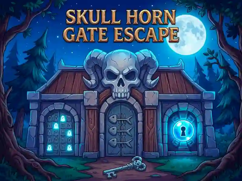 Peli Skull Horn Gate Escape verkossa