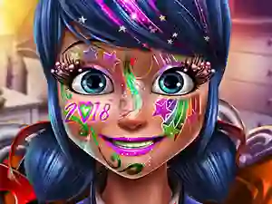 Peli Dotted girl new year makeup verkossa