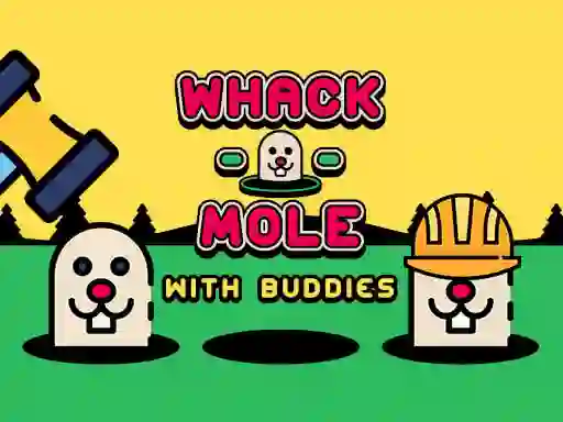Peli Whack A Mole With Buddies verkossa