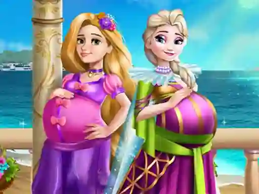 Peli Palace Princesses Pregnant BFFS verkossa