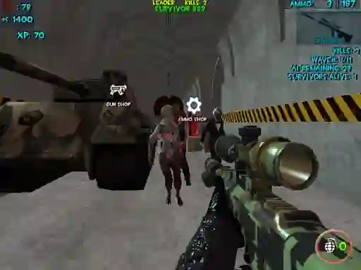 Peli Zombie Apocalypse Bunker Survival Z verkossa