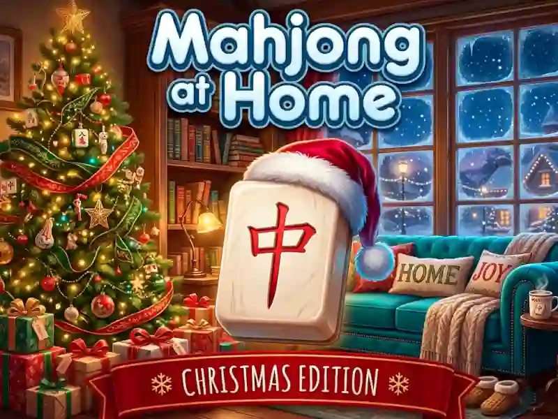 Peli Mahjong At Home Xmas Edition verkossa