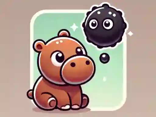 Peli Hide Moodeng Hippo! verkossa