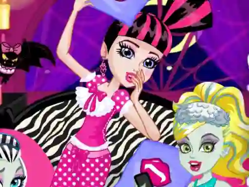 Peli Monster Slumber Party Funny Faces verkossa
