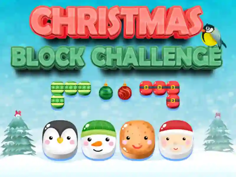 Peli Christmas Block Challenge verkossa