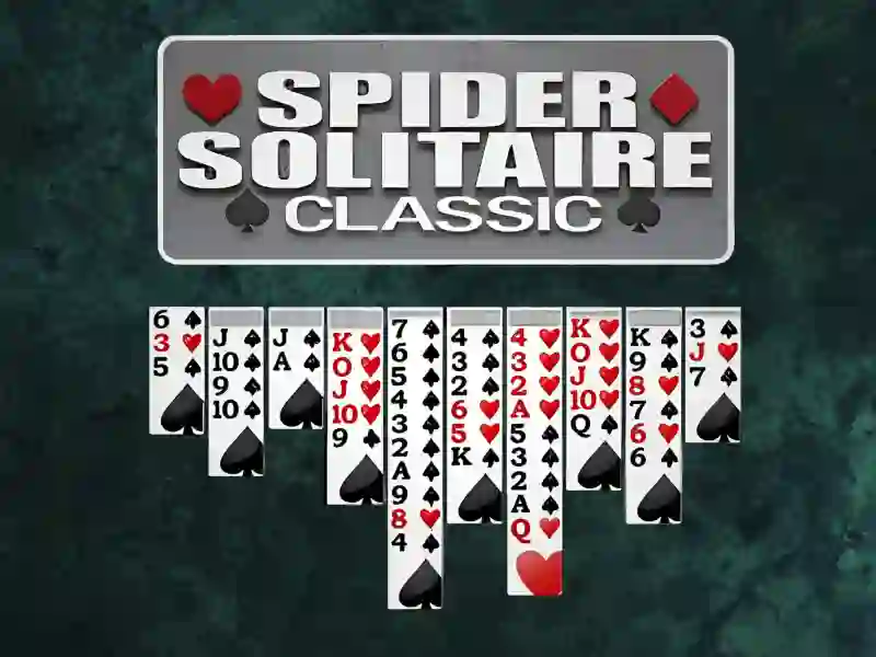 Peli Spider Solitaire Classic verkossa