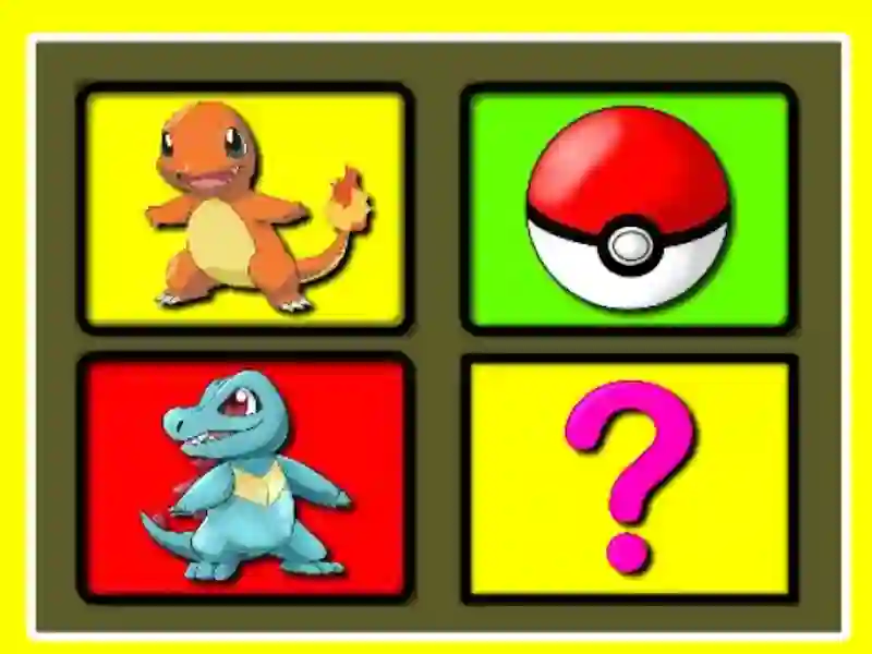 Peli Pokemon Memory Time verkossa