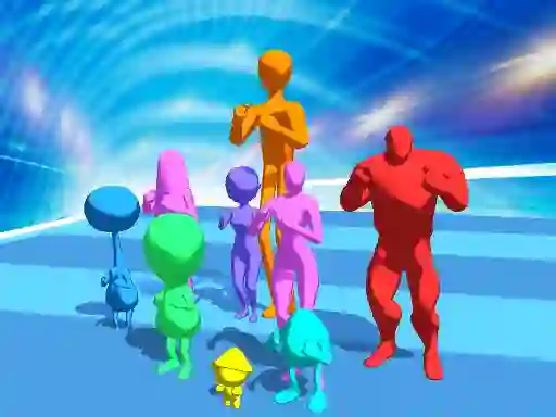 Peli Stickman Crowd Fight verkossa