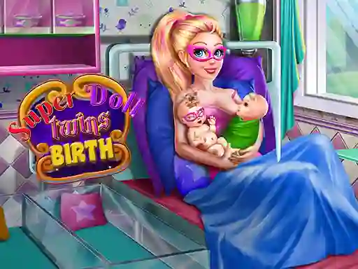 Peli Super Doll Twins Birth verkossa