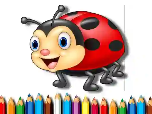 Peli Ladybug Coloring Book verkossa