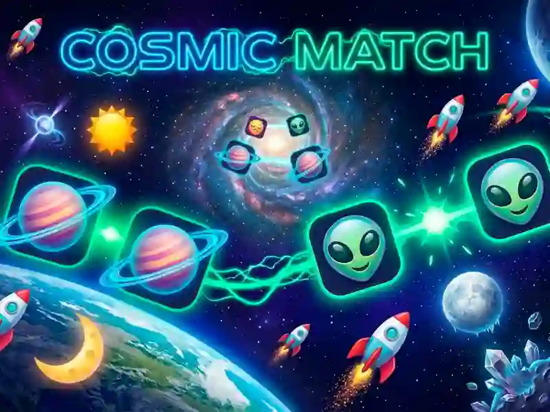 Peli Cosmic Match verkossa