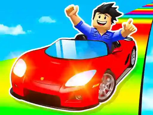 Peli Epic Car Stunt Race Obby verkossa