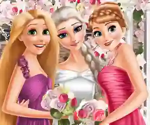 Peli Eliza and princesses wedding verkossa