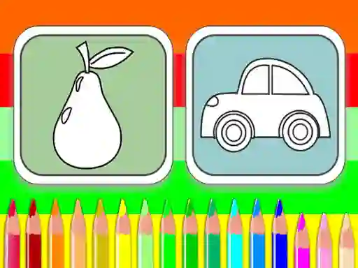 Peli Fun Coloring Book verkossa