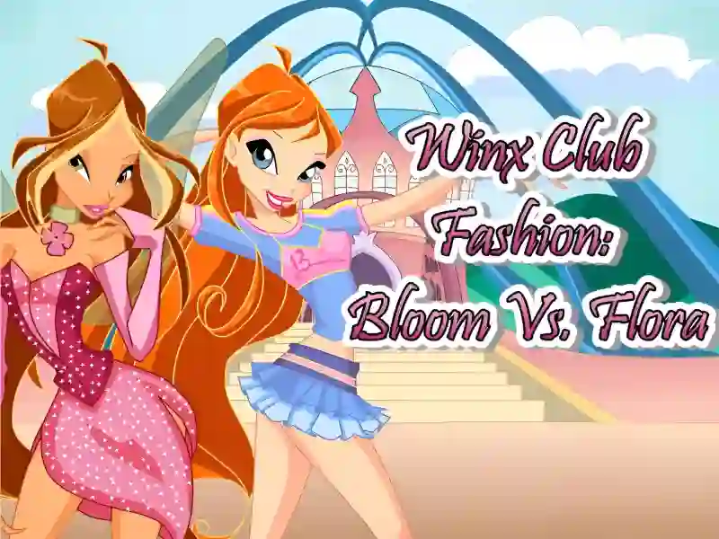 Peli Winx Club Fashion: Bloom vs Flora verkossa