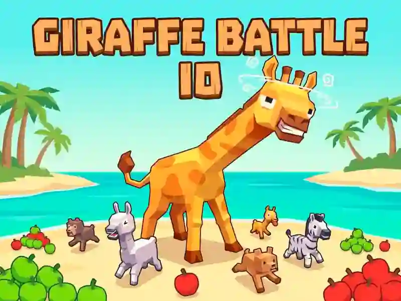 Peli Giraffe Battle Io verkossa