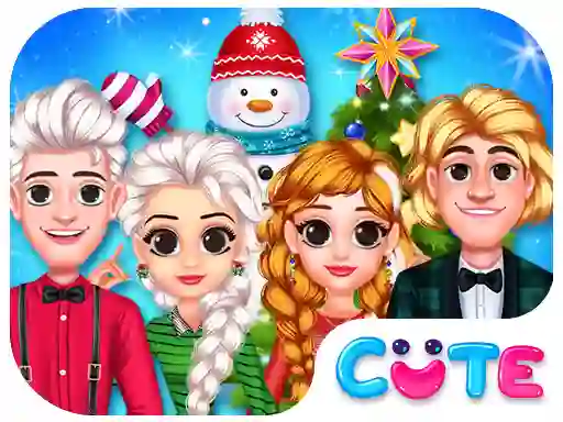 Peli Frozen Princess Christmas Celebration verkossa