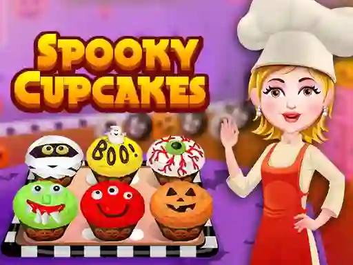 Peli Spooky Cupcakes verkossa