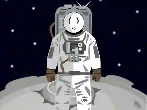 Peli Stickman in Space verkossa