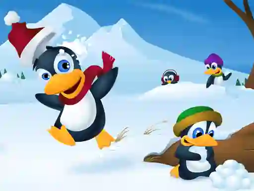 Peli Cute Penguin Slide verkossa