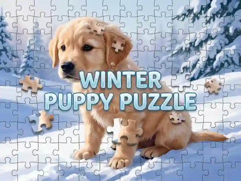 Peli Winter Pets Puzzle verkossa