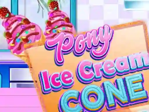 Peli Pony Ice Cream Cone verkossa