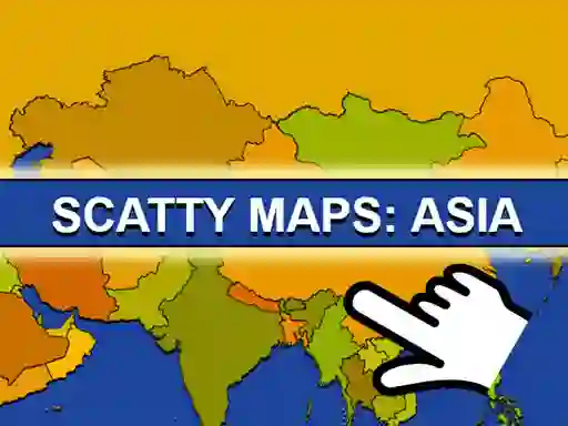 Peli Satty Maps Asia verkossa