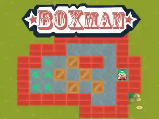 Peli Boxman Sokoban verkossa