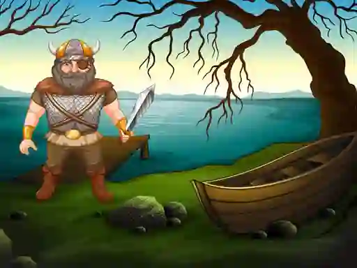 Peli Viking Warrior Battle: Puzzle verkossa