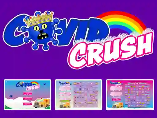 Peli Covid Crush verkossa