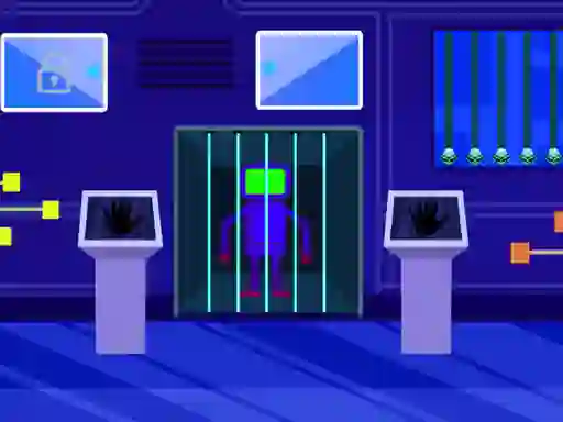 Peli Robot Escape verkossa