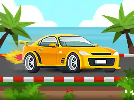Peli 2D Car Racing verkossa