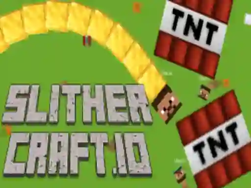 Peli SlitherCraft.io verkossa