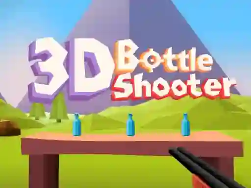 Peli 3D Bottle Shooter verkossa