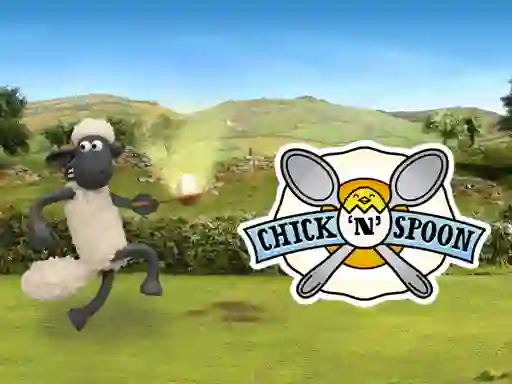 Peli Shaun The Sheep: Chick N Spoon verkossa