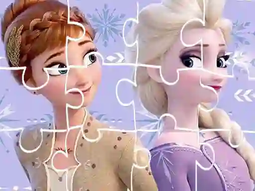 Peli Frozen Sister Jigsaw verkossa