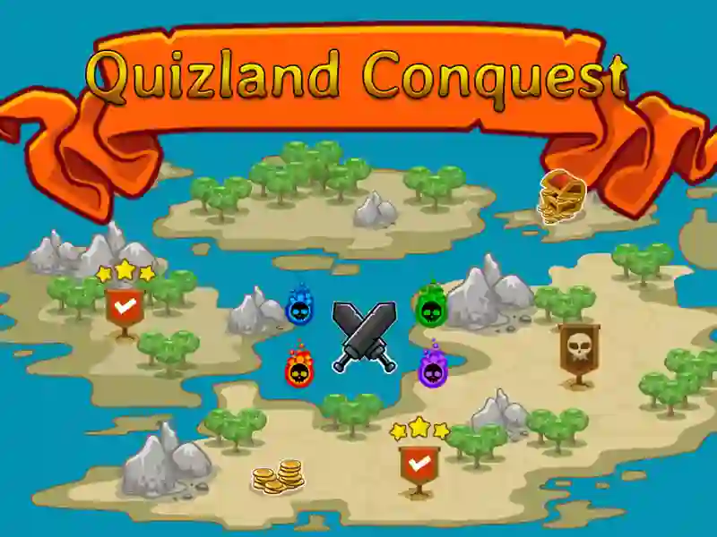 Peli Quizland Conquest verkossa