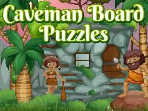 Peli Caveman Board Puzzles verkossa