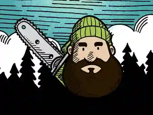 Peli Lumberjack Coloring verkossa