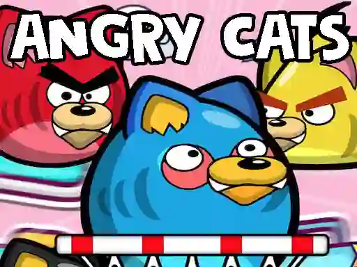 Peli Angry Cats verkossa