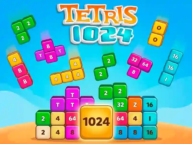 Peli Tetris 1024 verkossa