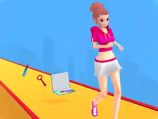 Peli Makeover Run verkossa