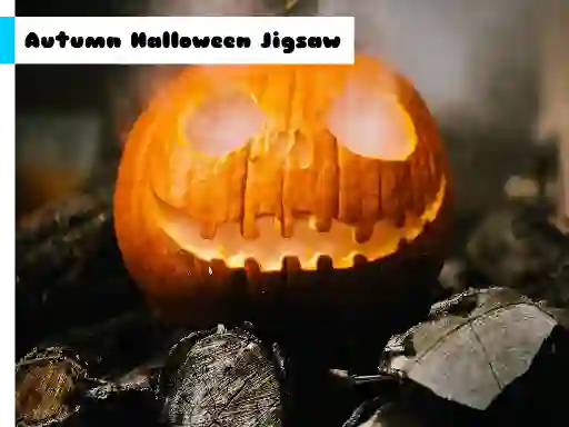 Peli Autumn Halloween Jigsaw verkossa