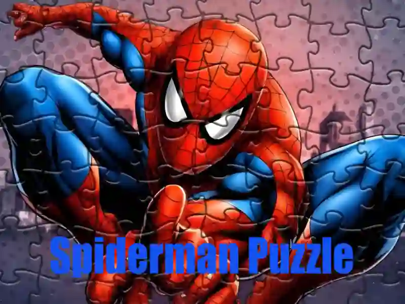 Peli Spiderman Puzzle verkossa