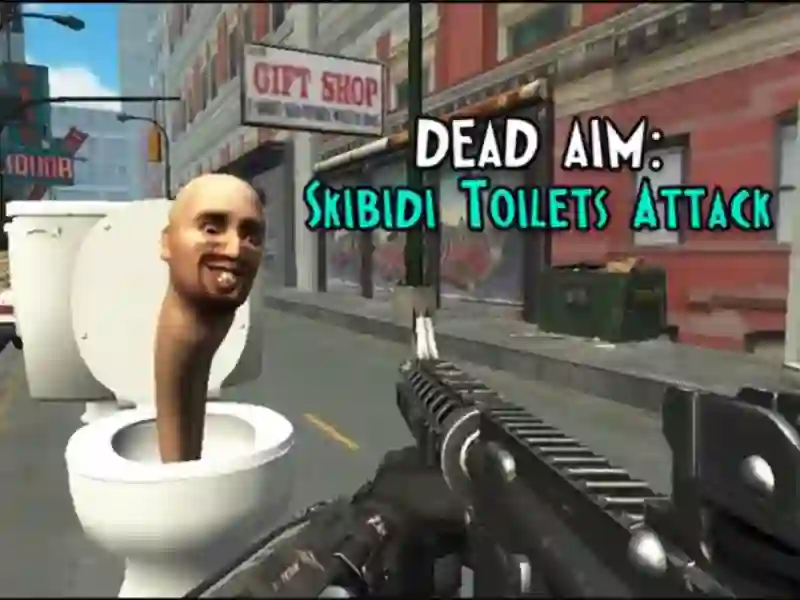 Peli Dead Aim: Skibidi Toilets Attack verkossa