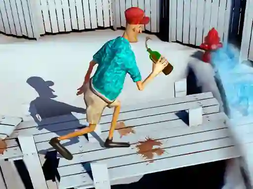 Peli Drunk Man 3D verkossa