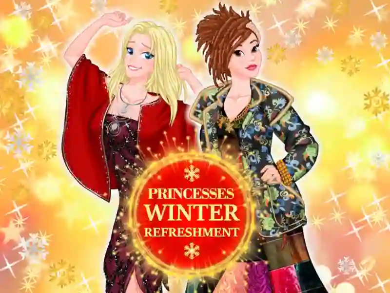 Peli Princesses winter refreshment verkossa