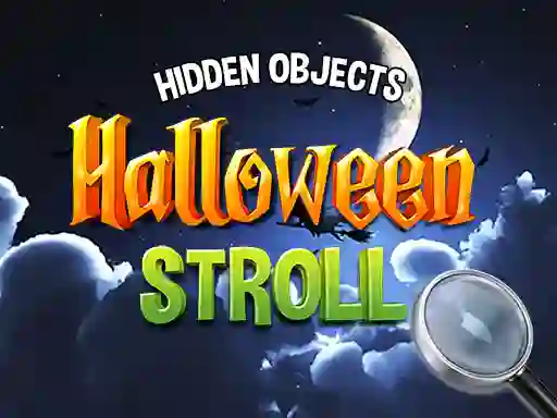 Peli Hidden Objects: Halloween Stroll verkossa