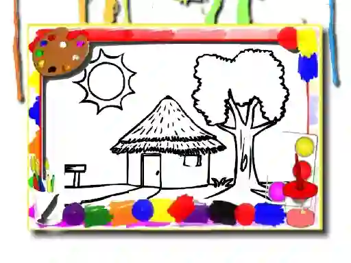 Peli Back To School: House Coloring Book verkossa